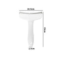 The large white deshedding comb: blade 10.5 cm wide, 15 cm long